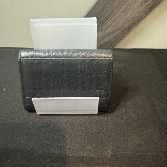 Burberry Black Nova Check Embossed Leather Bifold Wallet - Picture 2 of 7